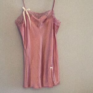 Victoria Secrets ANGELS Collection- Negligee Size LARGE - pretty in PINK -